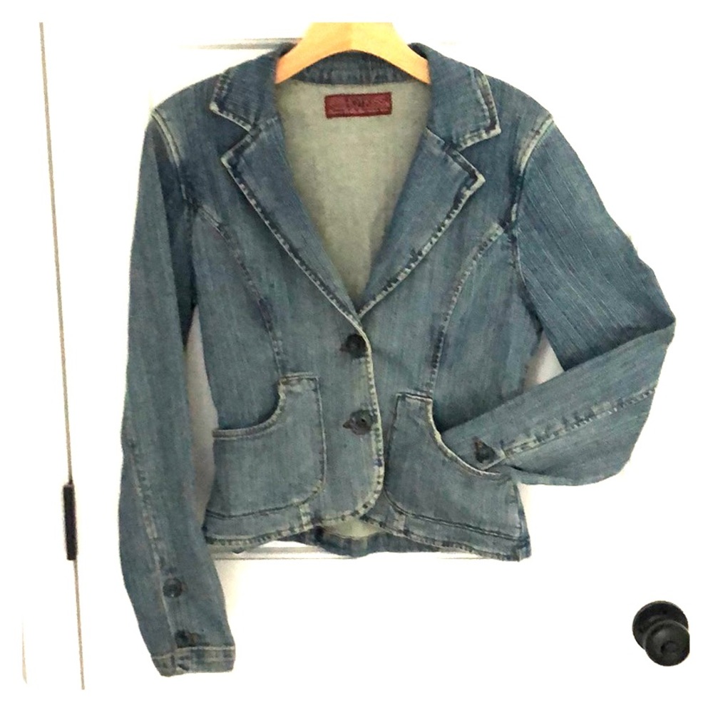 Hot kiss denim jacket